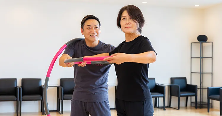 パーソナルレッスンの風景